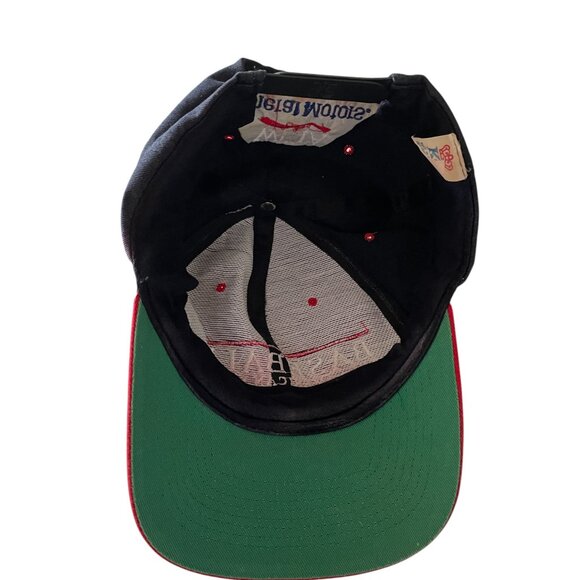 VTG "Baseball The American Epic" Baseball Cap – Navy/Red Snapback - Unisex OS - Picture 5 of 7